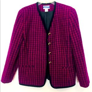 Pendleton tweed blazer sz 12